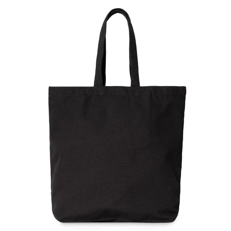 Stamp Tote Black / White - Borsa Shopping Bag Nera I033629.0D2XX  CARHARTT WIP 