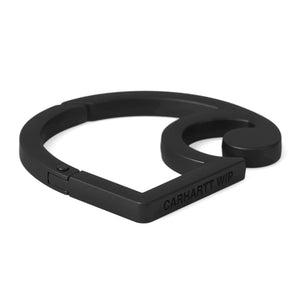C-Logo Carabiner Black - Portachiavi Nero I036650 89XX CARHARTT WIP 