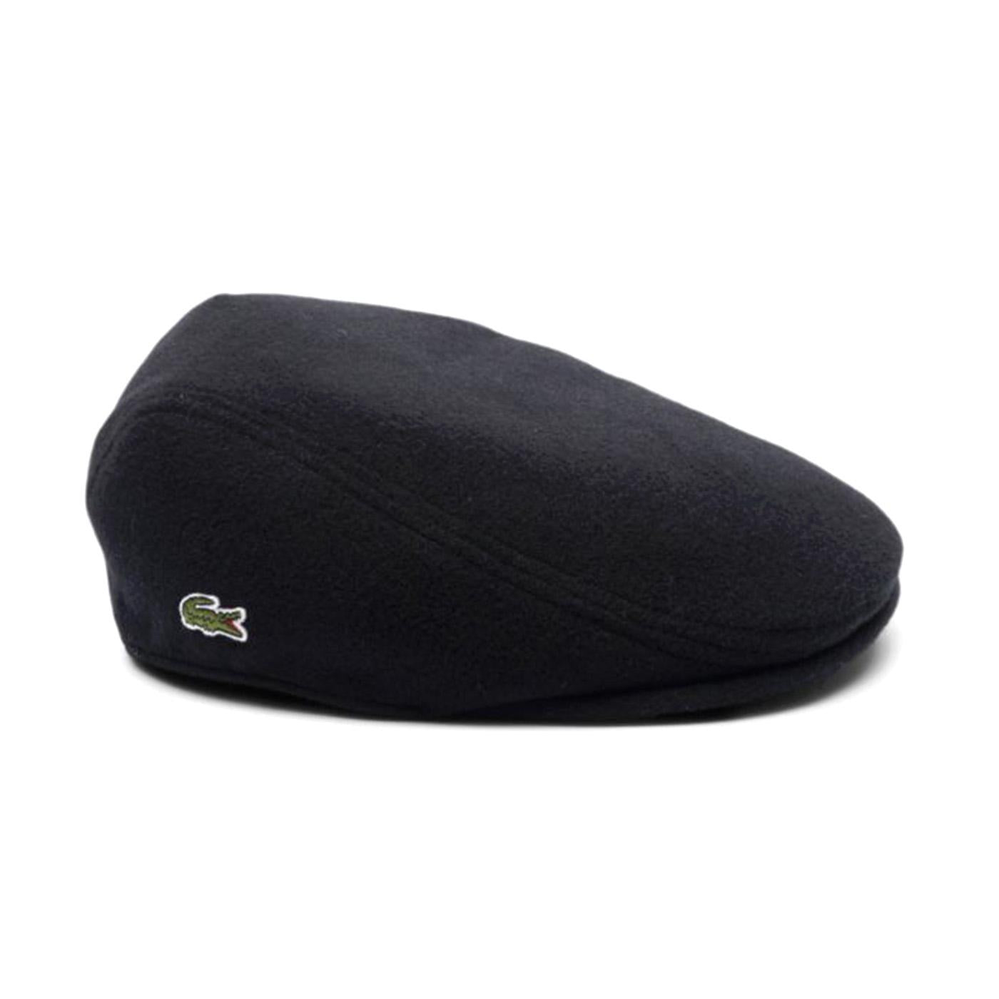 Cappellino 031 -- Cappello a Coppola Nero Lacoste RK0372-031 . LACOSTE 