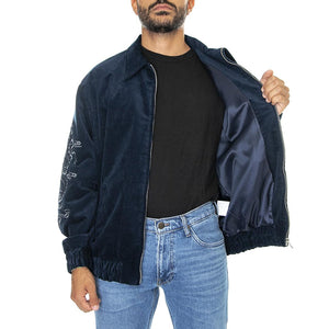 Midnight Jacket Navy Blazer - Giacca Invernale in Velluto Uomo Blu I031075.NYB.67.-NYB.67  EDWIN 