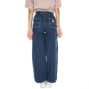 W' Jens Pant Blue /stone washed - Pantaloni Denim Jeans Donna Blu I032709.0106  CARHARTT WIP 