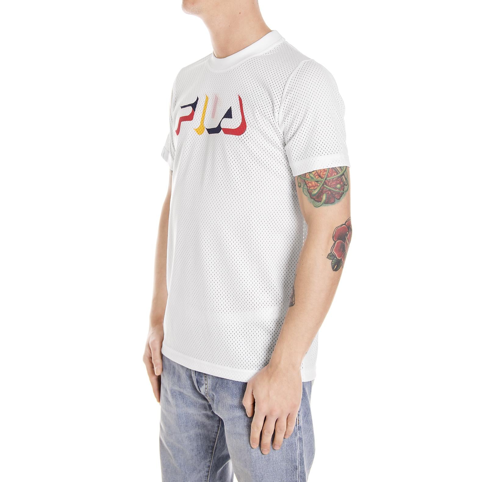 LIONA MESH TEE WHITE 76691_4  FILA 