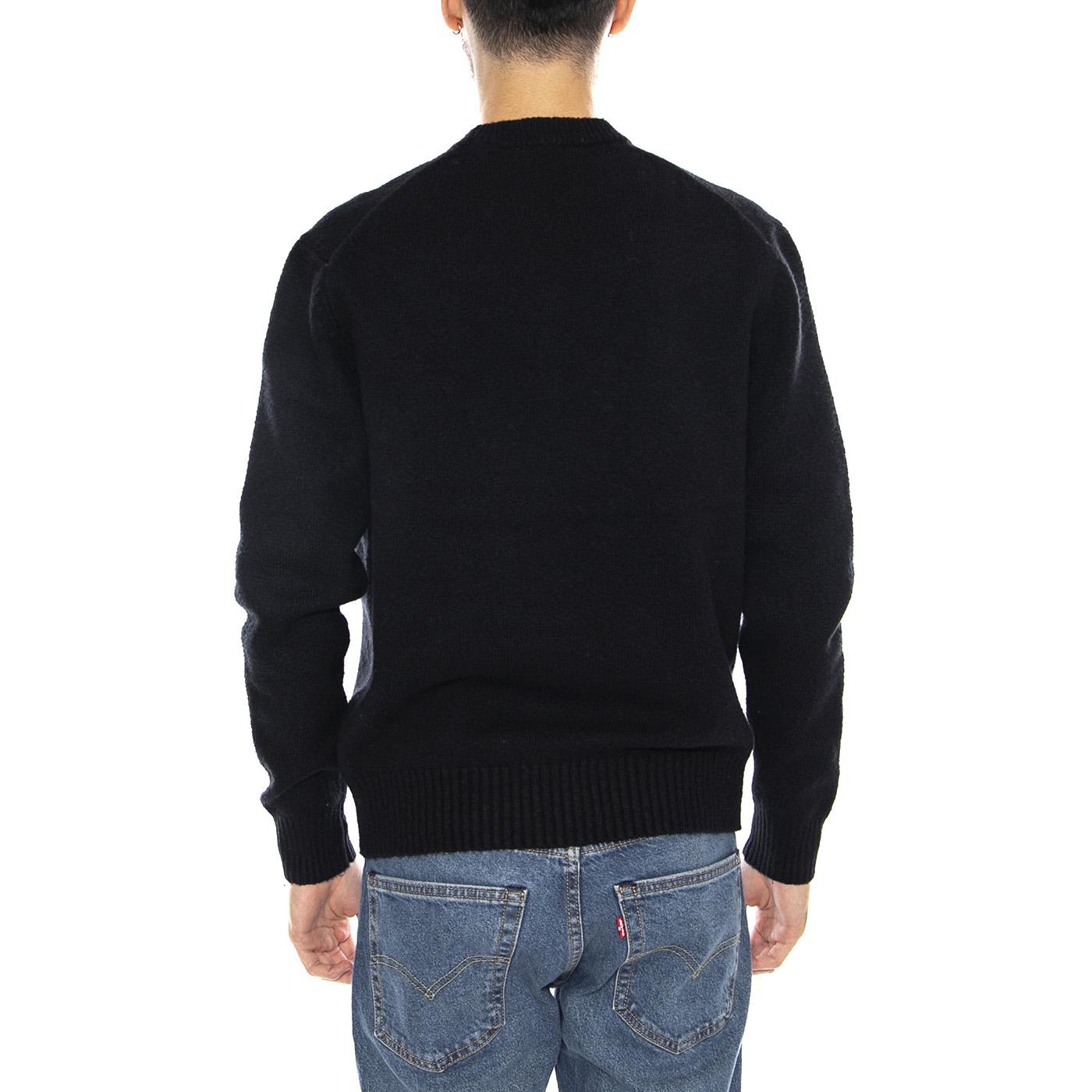 James RLX Crew Knit -- Maglione Girocollo Uomo Nero 22033783-4789523 . ONLY & SONS 