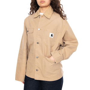 W' OG Michigan Coat - Giacca Donna Beige I034843 0ME4O CARHARTT WIP 