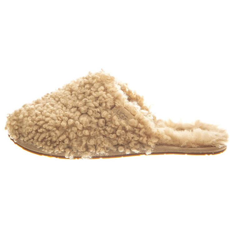 Maxi Curly Slide Sand - Sandali / Ciabatte Donna Grige UGSMCUSLSAN1133151W  UGG 