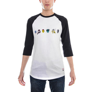 MN VANS X MARVEL RAGLAN White/Black VA3HZHYB2  VANS 