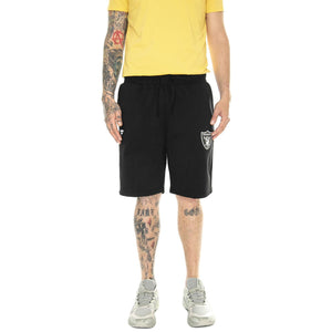Las Vegas Raiders Primary Logo Graphic Fleece Short black - Bermuda Uomo Neri 112M-127A-8D-04U  FANATICS 