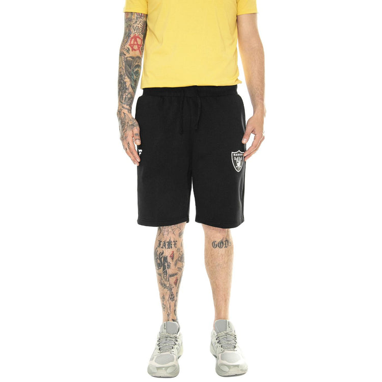 Las Vegas Raiders Primary Logo Graphic Fleece Short black - Bermuda Uomo Neri 112M-127A-8D-04U  FANATICS 