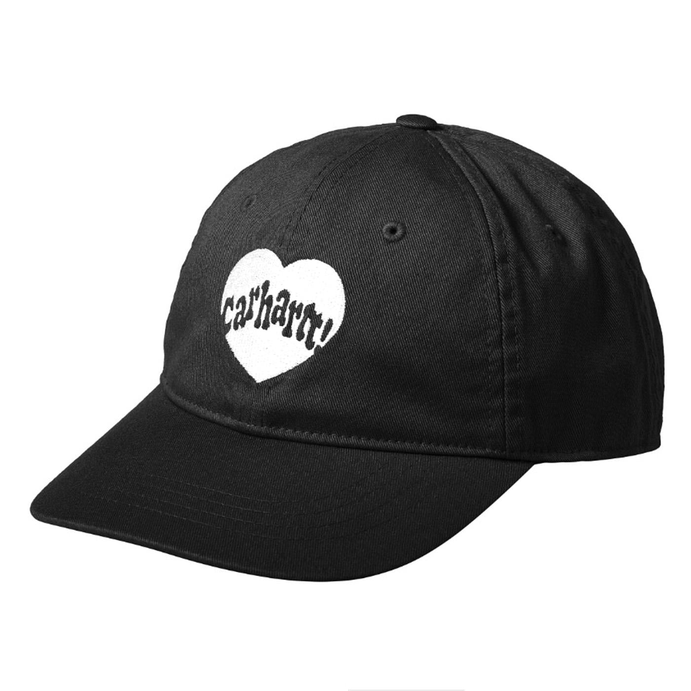 Amour Cap Black / White - Cappellino con Visiera Nero I033626.0D2XX  CARHARTT WIP 