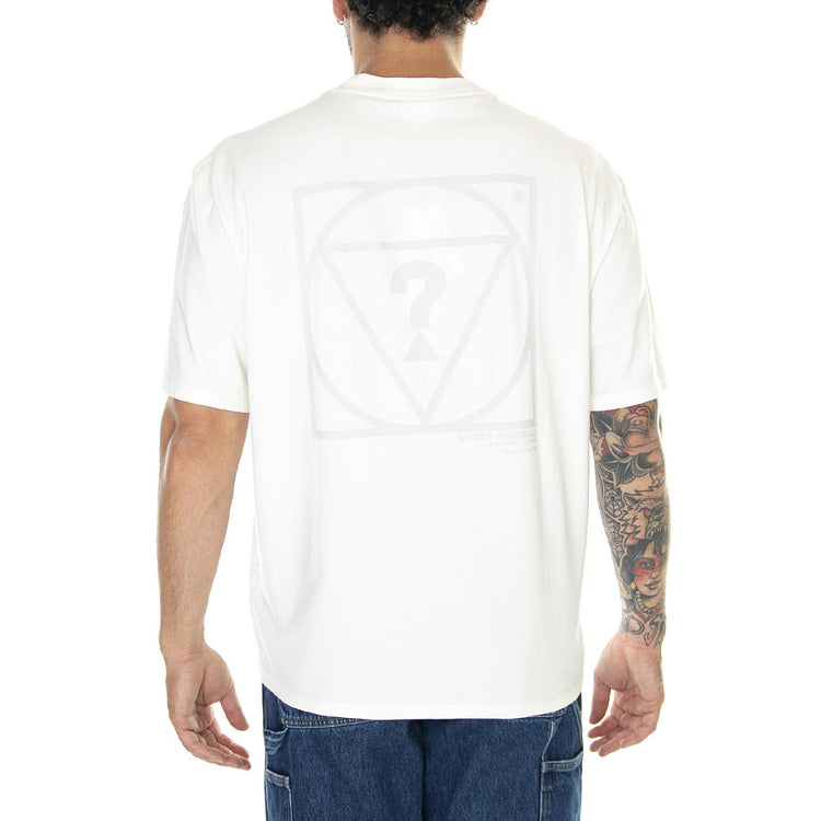 Go Surplus Tee Sandy Shore Multi - Maglietta Girocollo Uomo Bianca M3BI09K9XF1-F0J1  GUESS ORIGINALS 