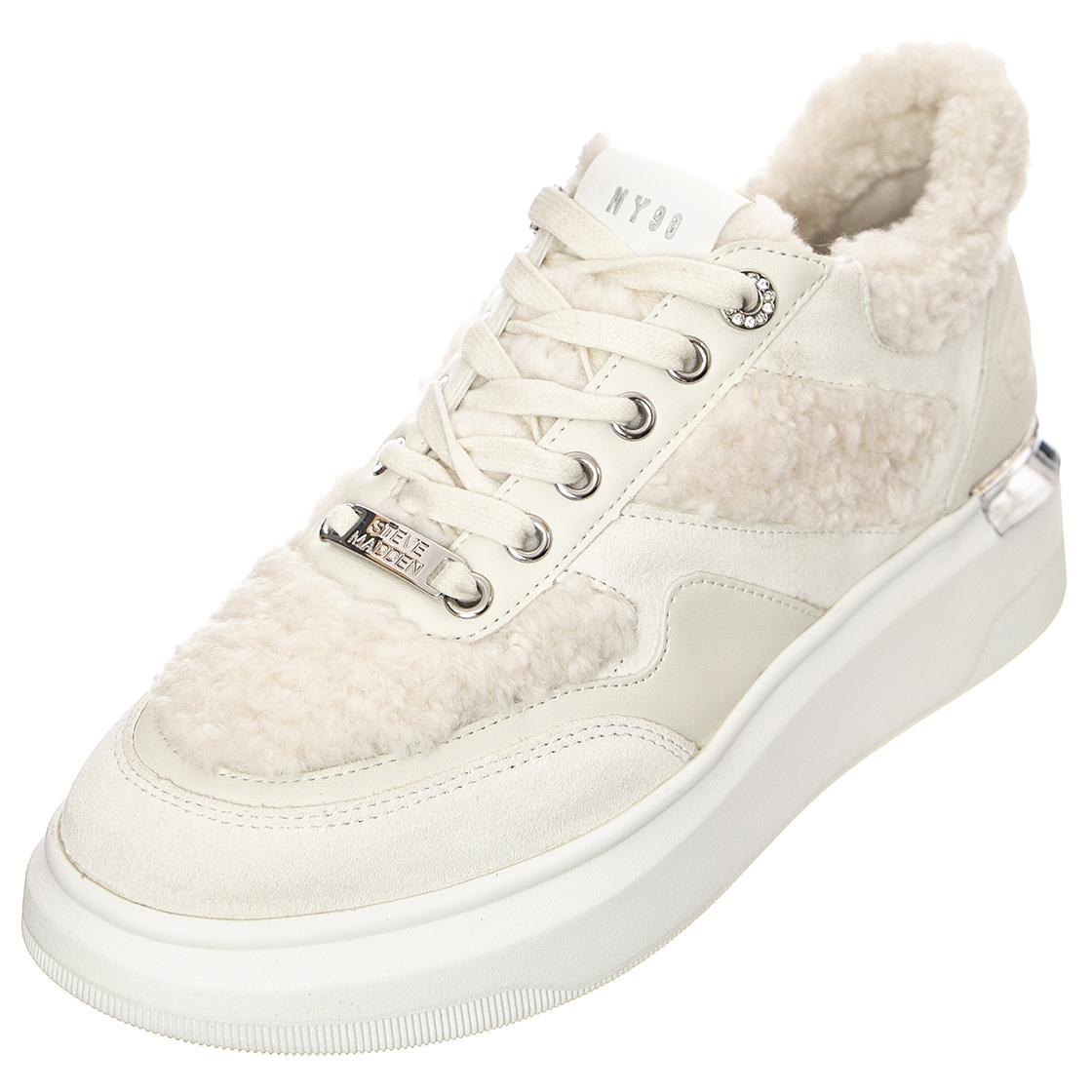 Womens Grandiose Bone / Multi Lace-Up Low-Profile Shoes SMPGRANDIOSE-BONMLT  STEVE MADDEN 