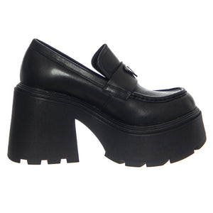 Spoiled Black Leather - Moccasini Donna Neri WSSSPOILED-BLK  WINDSOR SMITH 