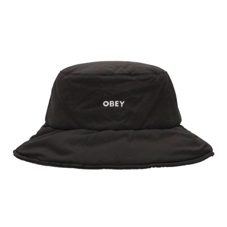 Obey Insulated Bucket Hat Black - Cappello da Pescatore Nero 100520085 BLK OBEY 