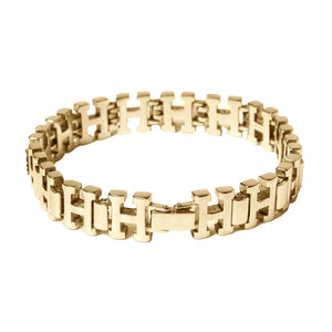 H Link Bracelet - Bracciale Oro AC00985-GOLD  HUF 