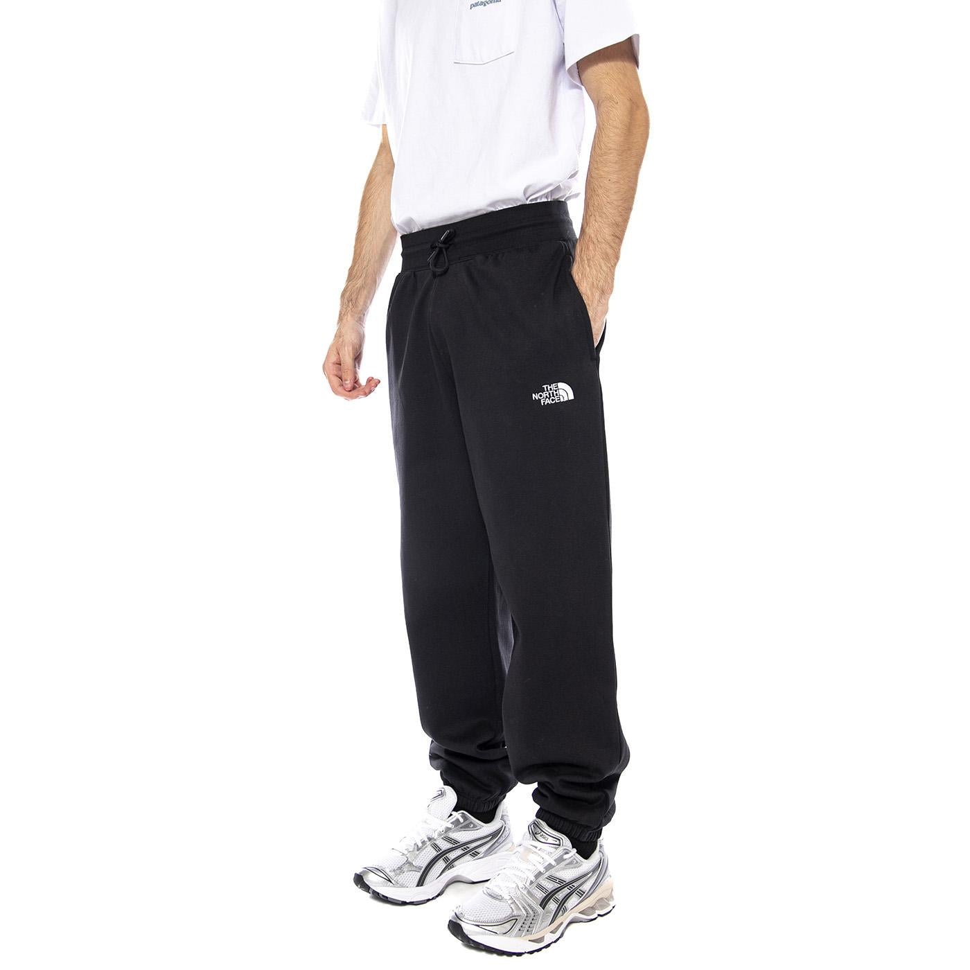 M Essential Relaxed Straight Jogger Black - Pantaloni Uomo Neri NF0A8C1F JK31 THE NORTH FACE 