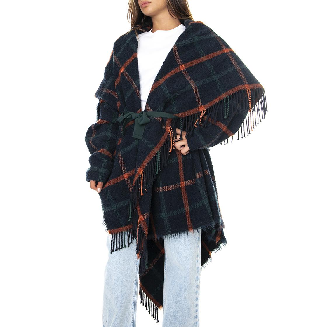 021SD35022 Poncho Scozzese Donna 021SD35022 -029097-01  ALESSIA SANTI 