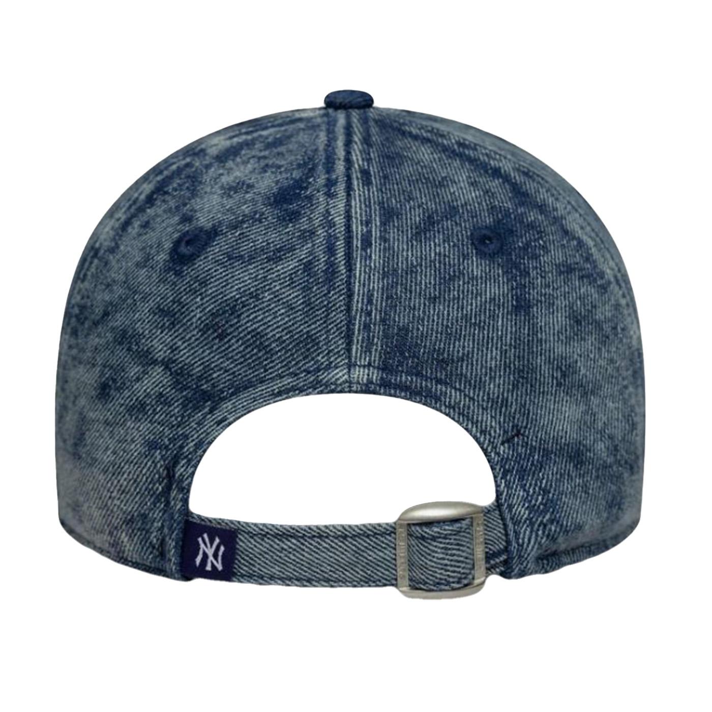 WMNS Stne Denim 920 Pastel Blue New York Yankees Cap - Cappellino con Visiera e logo ricamato tono su tono Denim Blu 60691320 . NEW ERA 