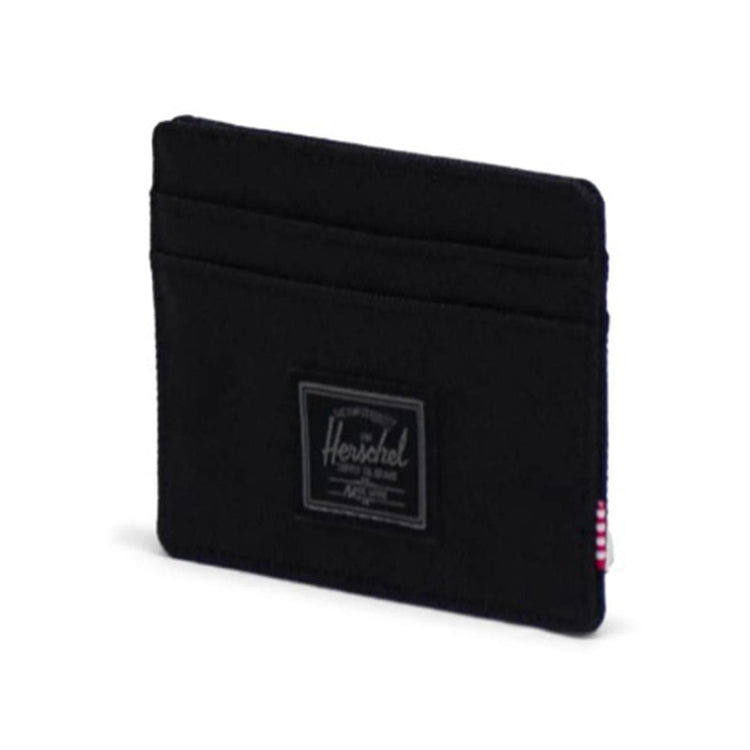 Charlie Cardholder Black Tonal - Portacarte Nero 30065-05881-OS  HERSCHEL 