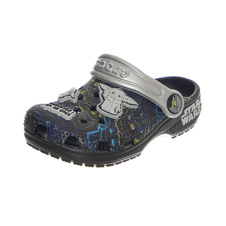 Toddlers Classic Grogu Clog Black - Sandali Bambini Multicolore CR.207894-BLK  CROCS 