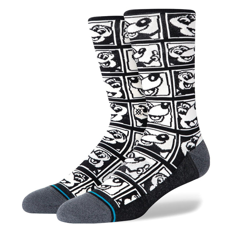 1985 Haring Black Socks - Calzini Neri / Multicolore A545D20HAR  STANCE 