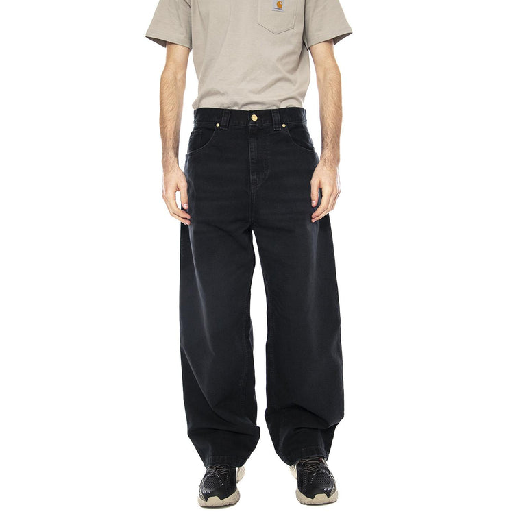 Brandon Pant Black - Pantaloni Uomo Neri I036311 89B7 CARHARTT WIP 