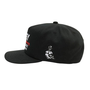 Obey Transport 5 Panel Snapback - Cappellino con Visiera Nero 100490111-BLK  OBEY 