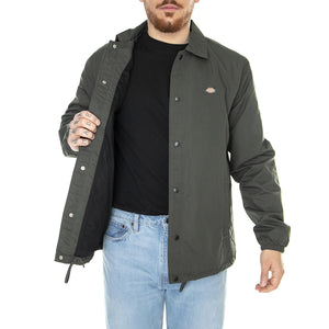 Oakport Coach Olive Green - Giacca Estiva Uomo Verde DK0A4XEWOGX1  DICKIES 