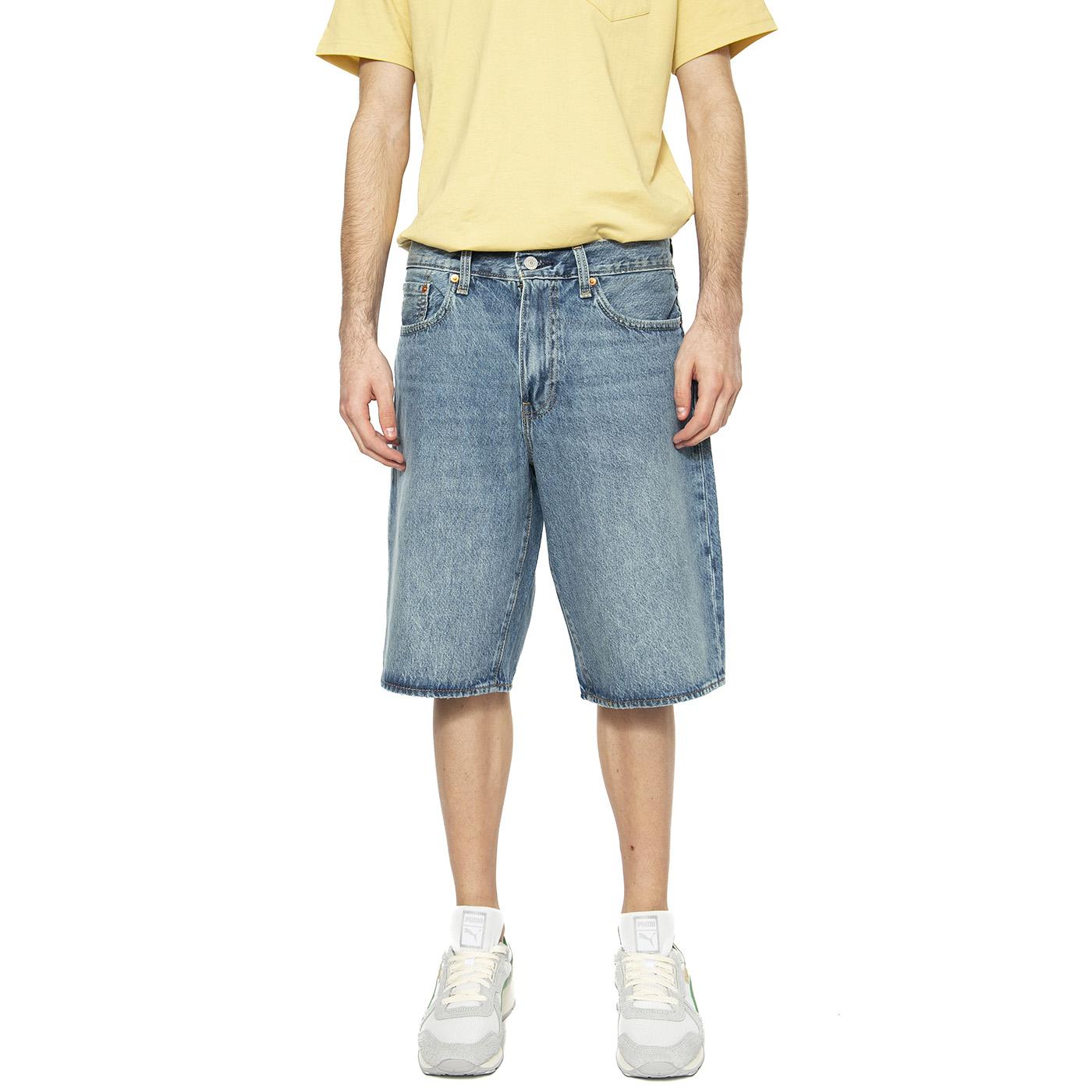 478 Baggy Short My Frequency - Bermuda Denim Jeans Uomo Blu 001JM-0005  LEVIS 