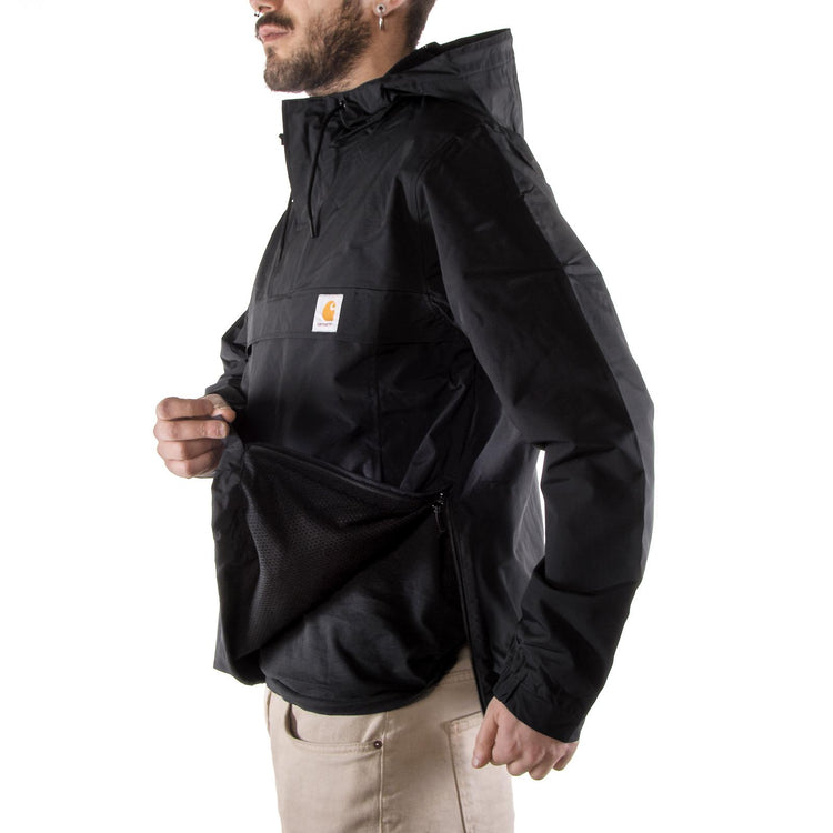 Nimbus Pullover Jacket - Black - Giacca Estiva Uomo Nera I014046.89.00.03  CARHARTT WIP 