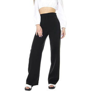 W' Pantalone Black - Pantaloni Donna Neri 311SD25060-S3000  ALESSIA SANTI 