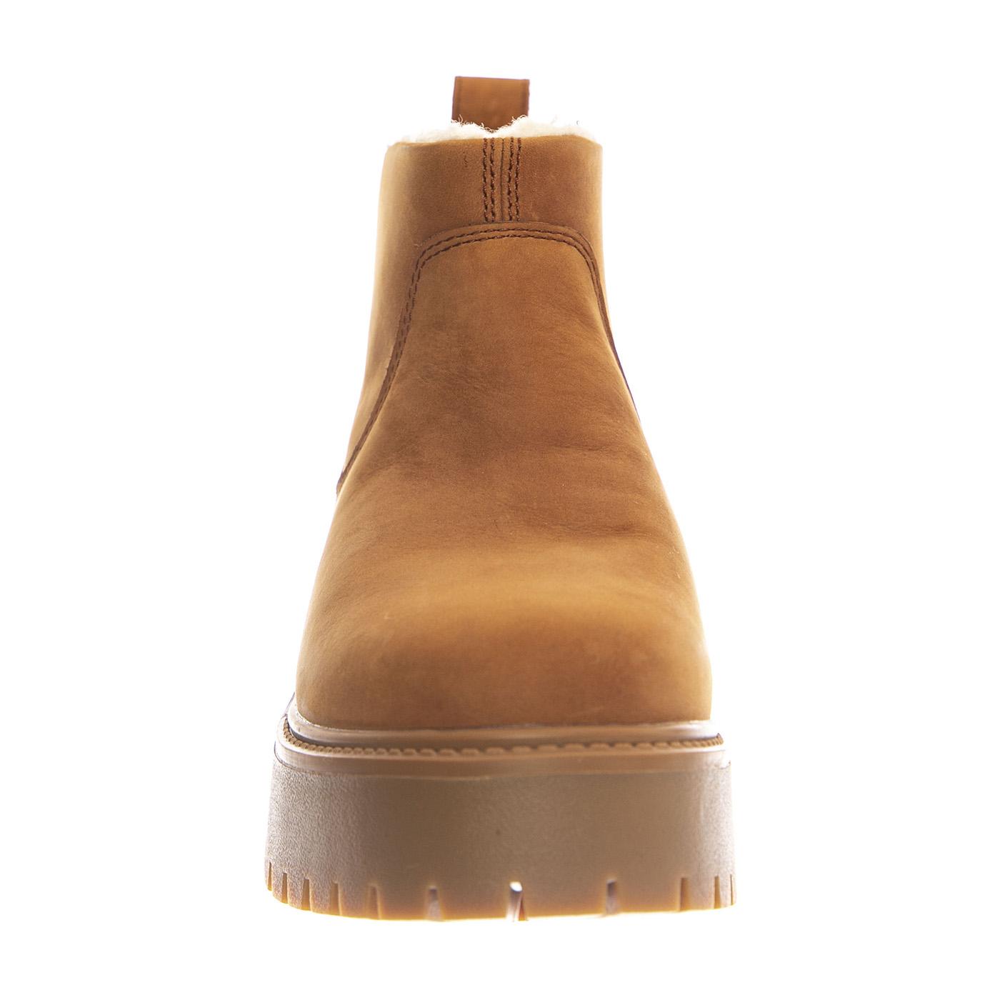 Stone Street Mid Warm Lined Boot Rust Nubuck -- Stivaletto Donna in Nabuk Marrone Caldo Foderato TB0A283G EM71 TIMBERLAND 