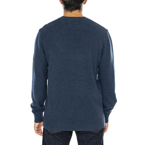 Original HM Sweater Saddleman Intarsia S Multicolor - Maglione Girocollo Uomo Blu A4320-0019  LEVIS 