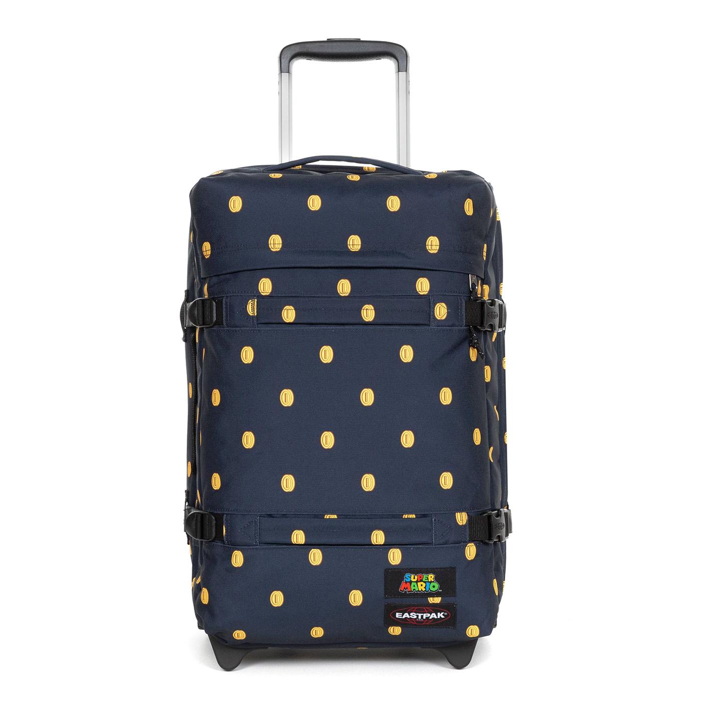 Transit'R S Mario Navy - Borsa da Viaggio con Rotelle Blu / Multicolore EK0A5BA78C31  EASTPAK 