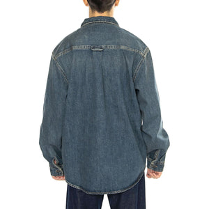 Lincoln Shirt Jac Blue - Camicia Denim Jeans Uomo Blu I034735.014Q  CARHARTT WIP 