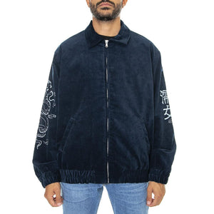 Midnight Jacket Navy Blazer - Giacca Invernale in Velluto Uomo Blu I031075.NYB.67.-NYB.67  EDWIN 