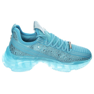 Maxilla R Bright Aqua - Scarpe Stringate Profilo Basso Donna Blu SMPMAXILLAR-BAQ  STEVE MADDEN 