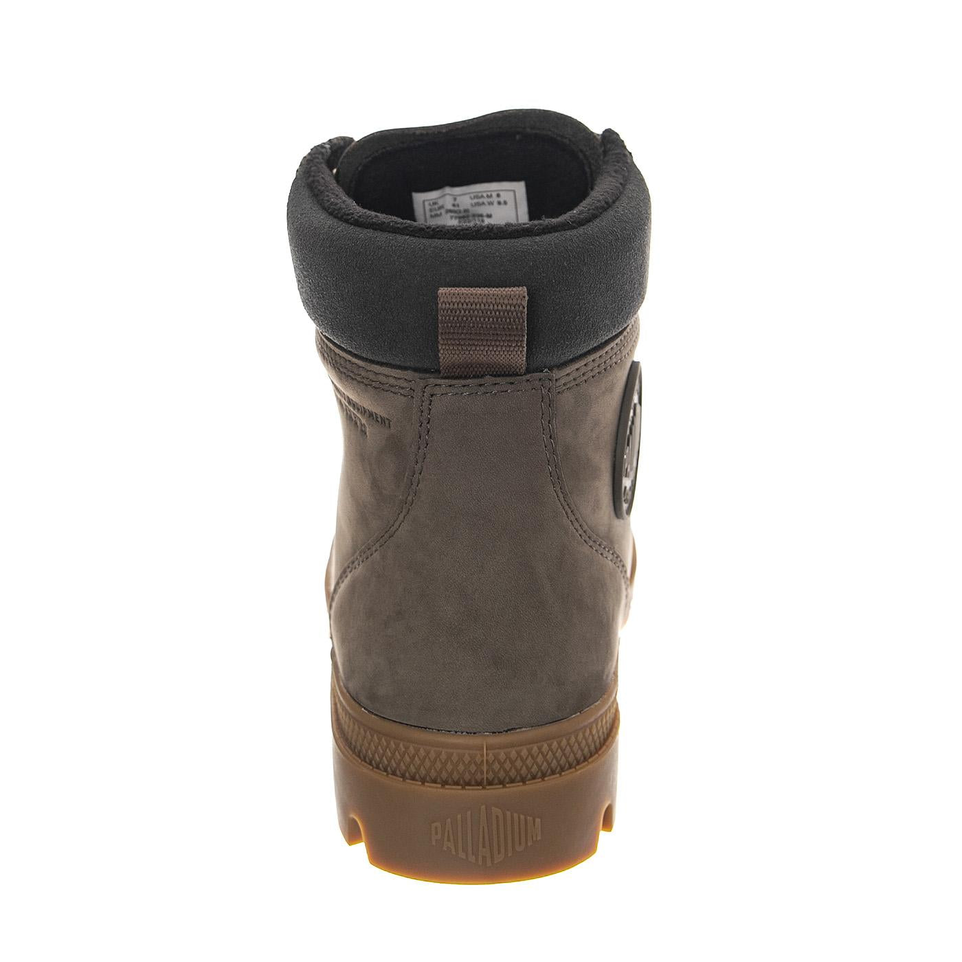 Pallabrousse Cuff WP + Cub - Stivaletti alla Caviglia Uomo Grigi PAS77982-236-M  PALLADIUM 