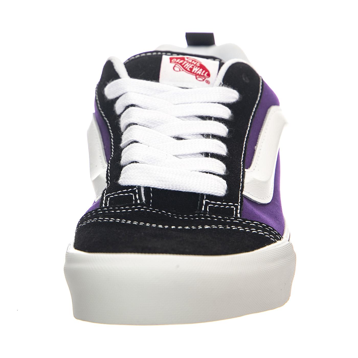 Knu Skool Black/Purple - Scarpe Stringate Profilo Basso Uomo Multicolore VN0009QCB5P1  VANS 