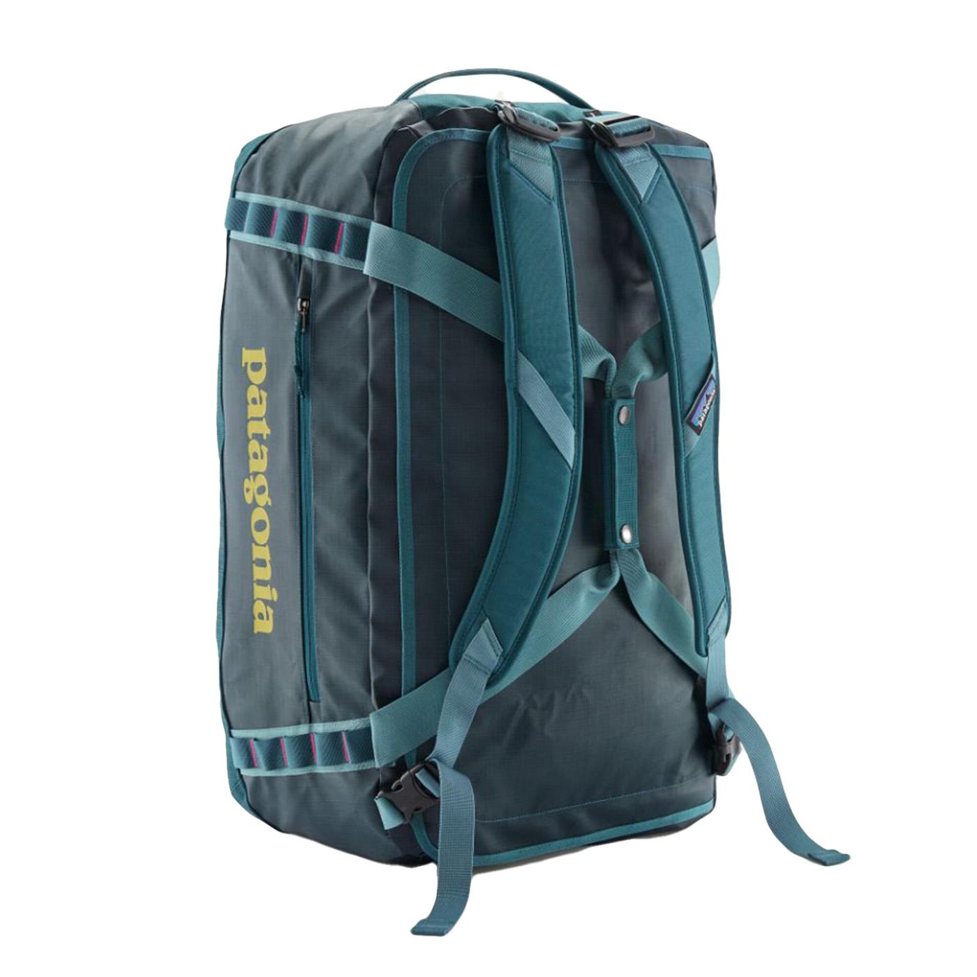 Black Hole Duffel 55L TLMP Tidal Teal w/Luminous Pink - Borsone Multicolore 49343 TLMP PATAGONIA 