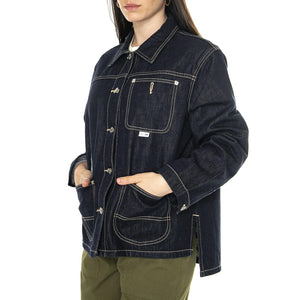 JMB Denim Chore Coat Rinse Blue - Giacca Donna Denim Jeans Blu 112359193  LEE 