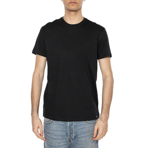 Twin Pack Crew White - Set da Due Magliette Girocollo Uomo Bianca e Nera 112117018  LEE 