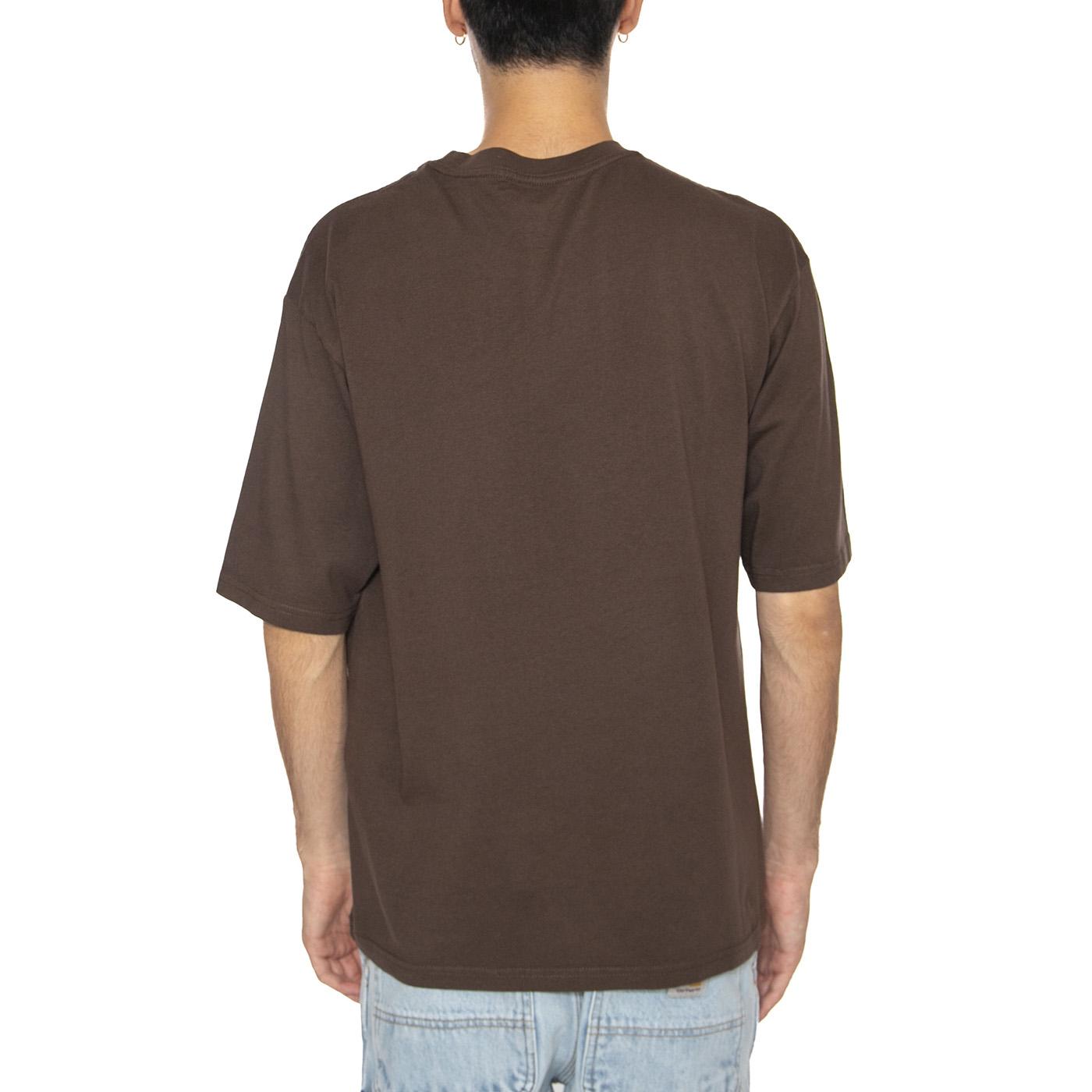 SS Workwear Tee Bracken Brown - Maglietta Girocollo Uomo Marrone A5850-0025  LEVIS 