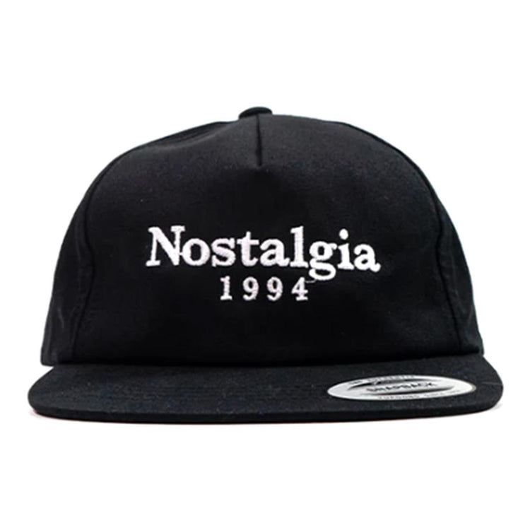 Nostalgia Cap Black - Cappellino con Visiera Nero S22AOGCAP-BLK  USUAL 