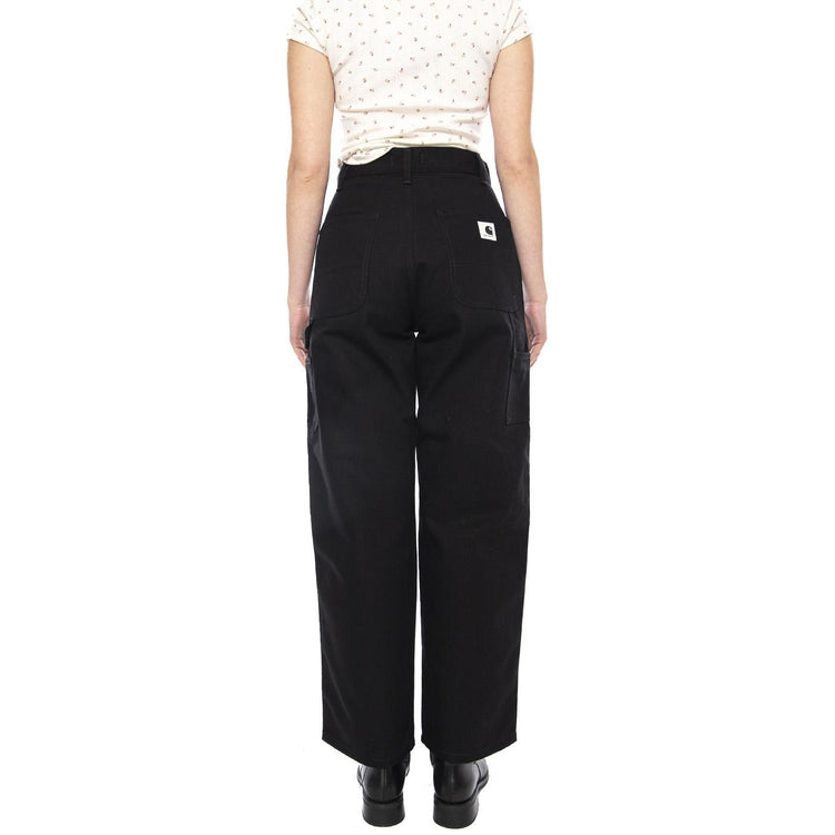 W' Brandon Single Knee Pant Black - Pantaloni Donna Neri I036322 8901 CARHARTT WIP 