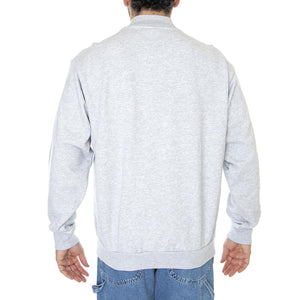 Athletic Cardigan Heather Grey - Cardigan In Felpa Uomo Grigio FL00197-HTGRY  HUF 