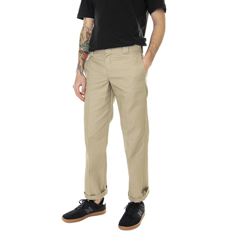 873 Work Pant - Pantaloni Uomo Beige / Rec Khaki DK0A4XK9KHK1  DICKIES 