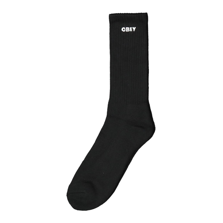 Obey Bold Socks - Calzini Neri 100260144 BLK OBEY 