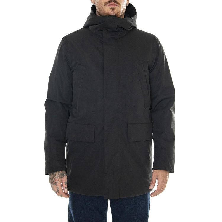 M' Lucius Black Jacket - Giacca Invernale Uomo Nera 330653-110  ELVINE 