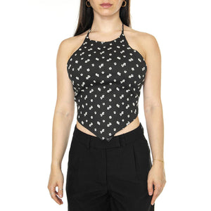 Top vaquero floral Linum - Top Donna Multicolore 41W/11282  WILD PONY 