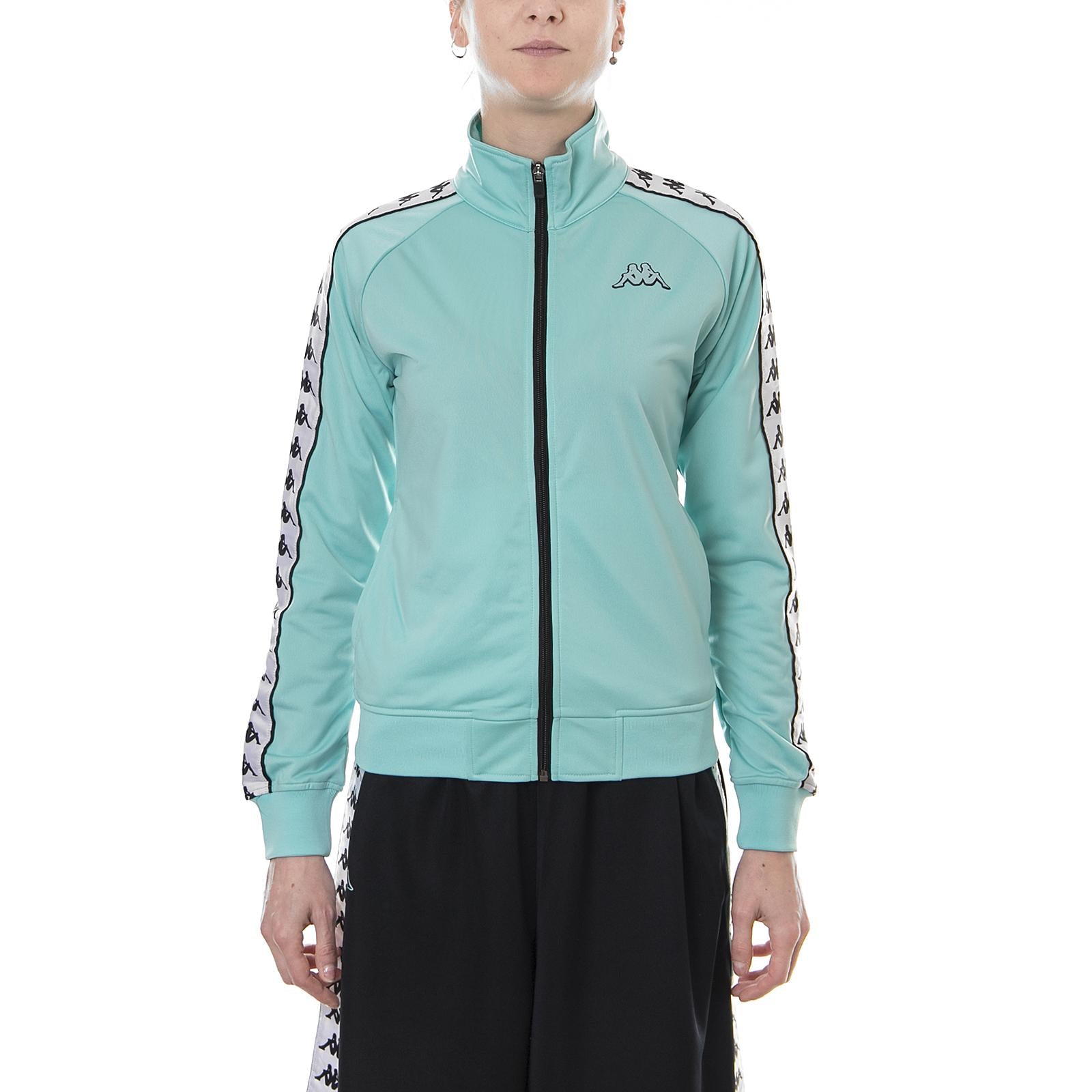 222 BANDA WANNISTON SLIM Turquoise-White-Blak 301PSC0-A39  KAPPA 